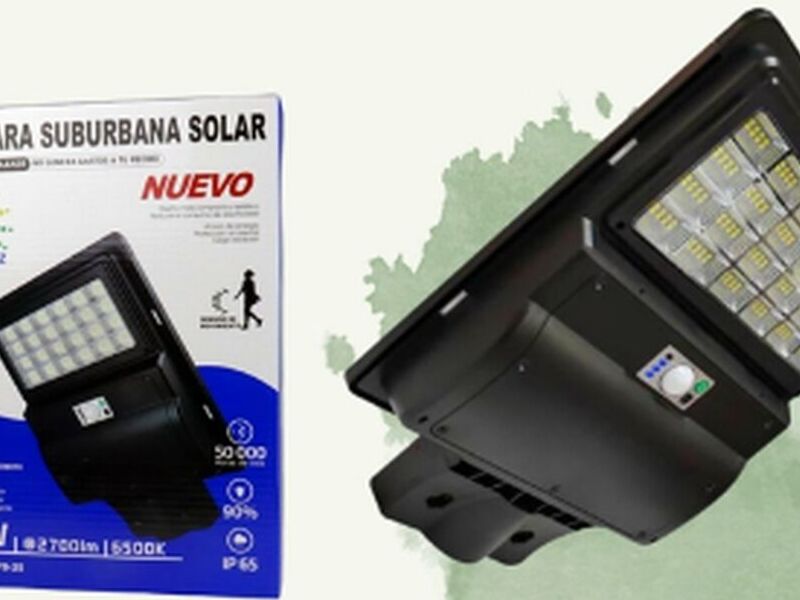 Lampara solar 30w México