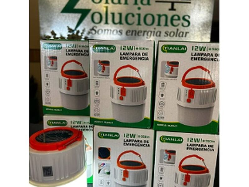 Foco solar de emergencia México