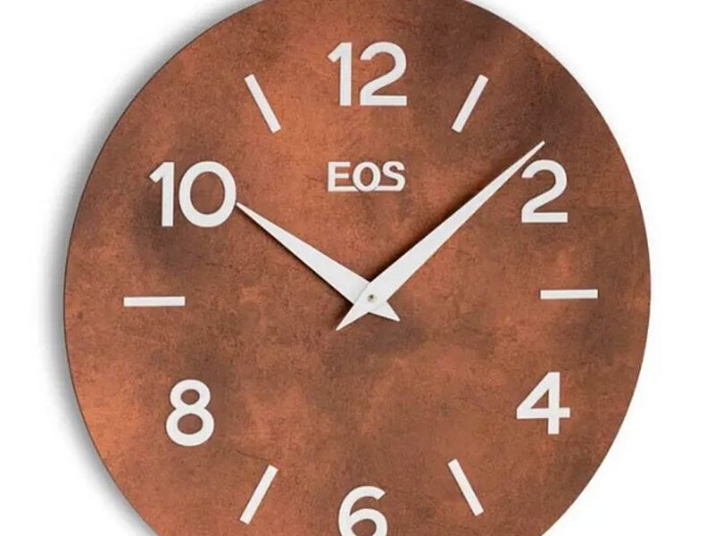 Reloj de MDF acoplado polipropileno