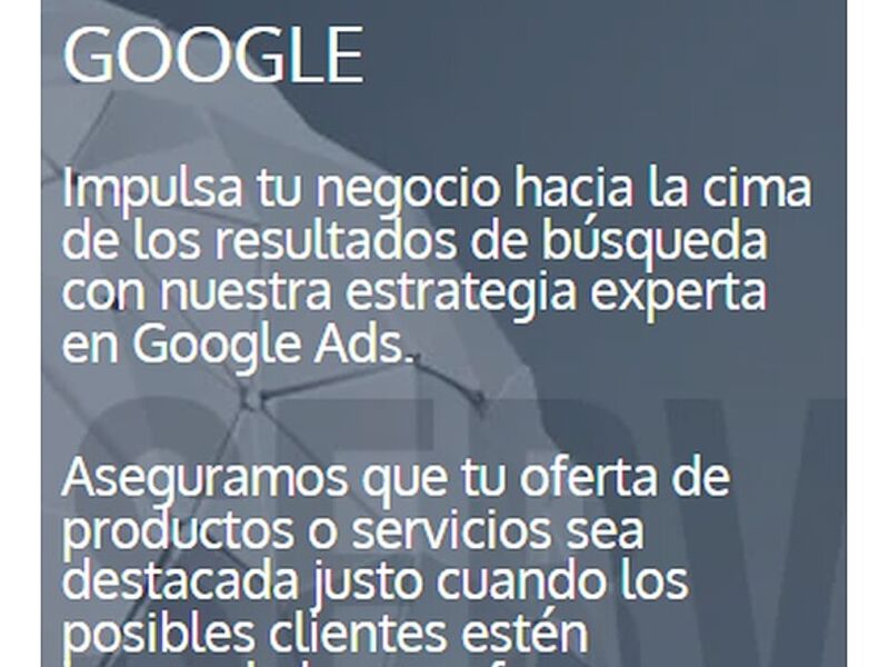 Publicidad Google México 
