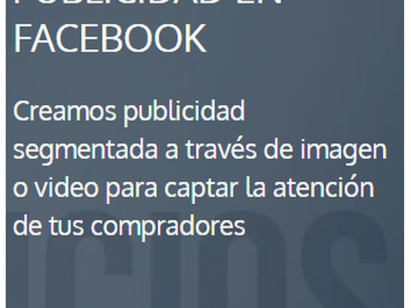 Publicidad Facebook Mérida 