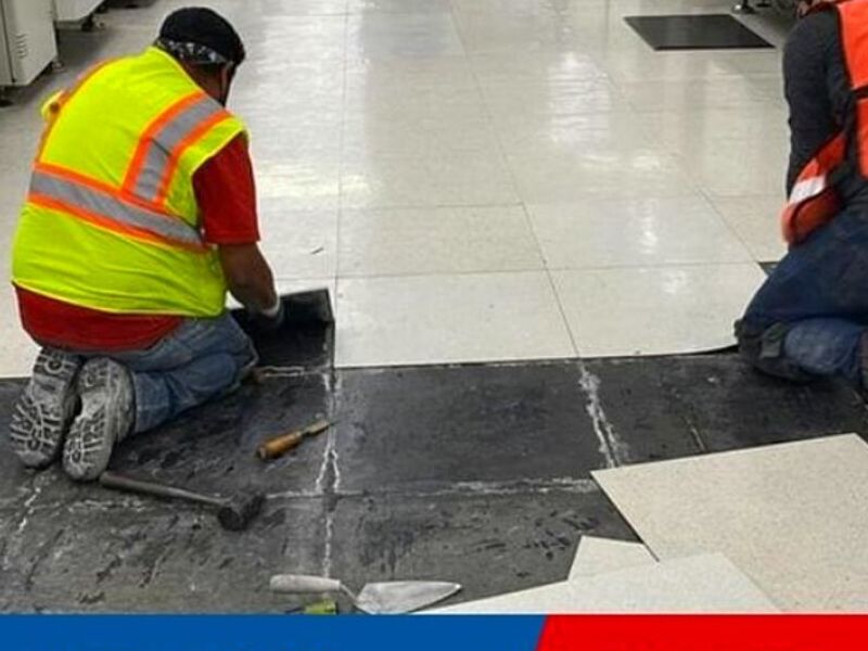Instalación loseta Monterrey