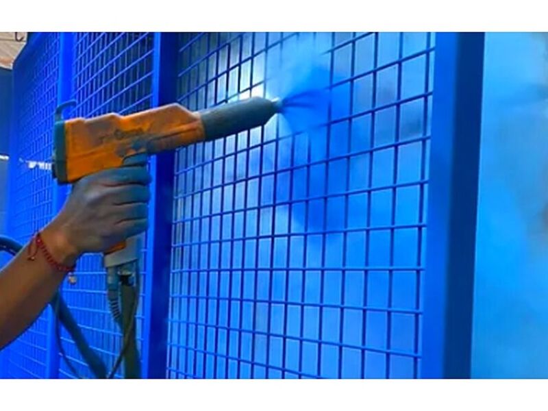 Servicio pintura electroestática México 