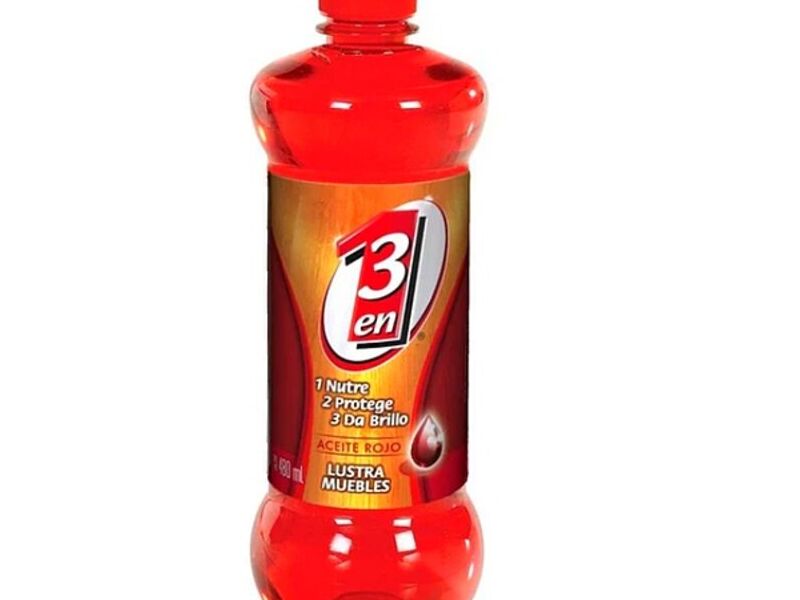 3 en 1 Lustrador Rojo 480 ml