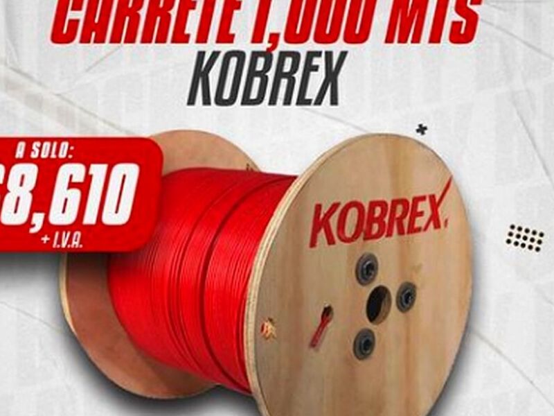 CARRETE DE CABLE DE 1000 METROS MEXICO