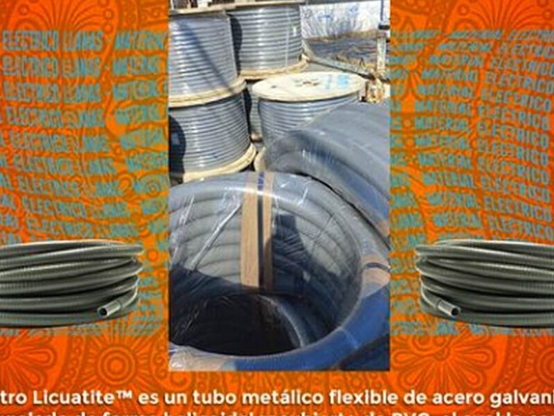TUBO METALICO DE ACERO FLEXIBLE NL