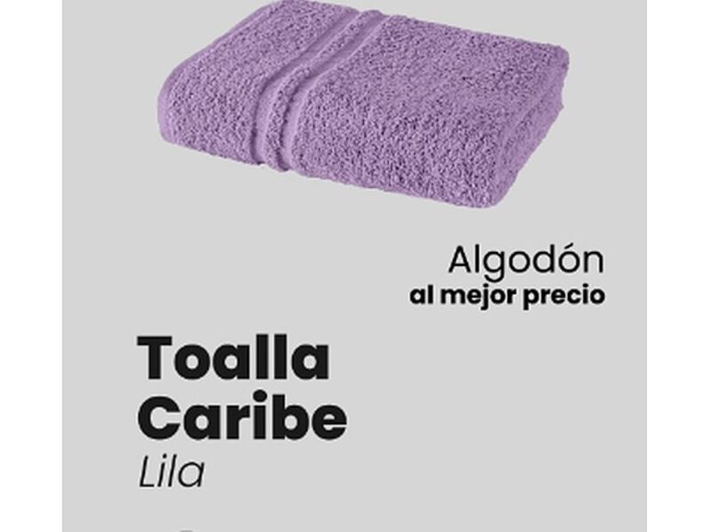 Toalla caribe lila