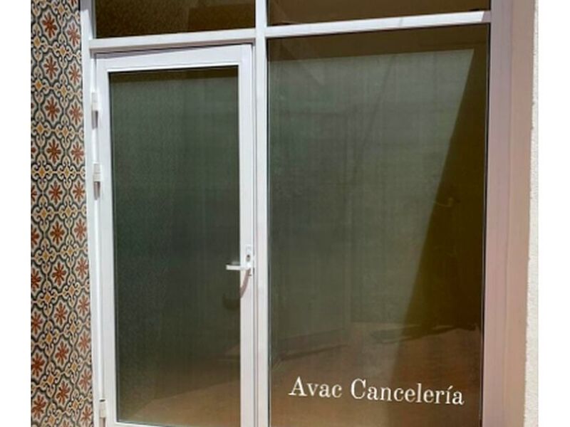 puerta marco aluminio blanco México