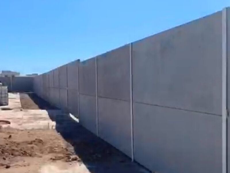 Muro pretensado México