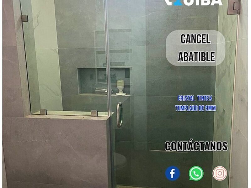 cancel abatible cristal tintex México