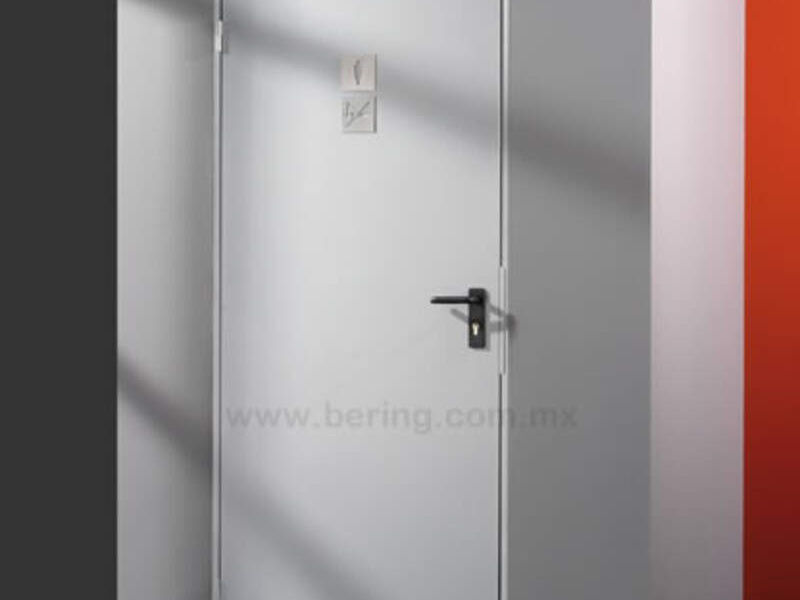 Puerta y marco de Metal Sencilla BERING CDMX