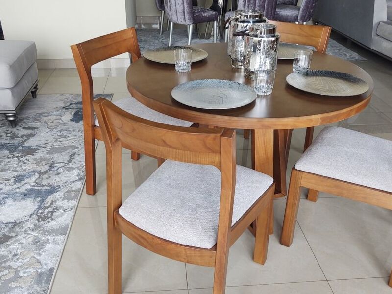 Mesa Comedor Circular Clásica Culiacán