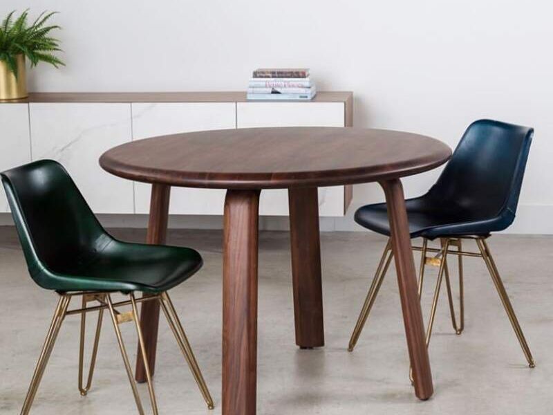 Mesa Comedor Circular Madera Culiacán