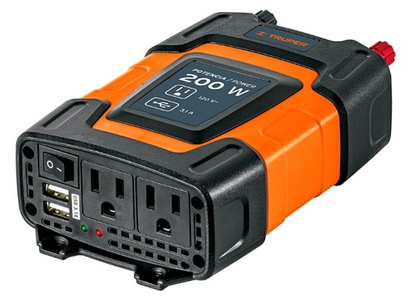 Inversor Corriente 200 W México