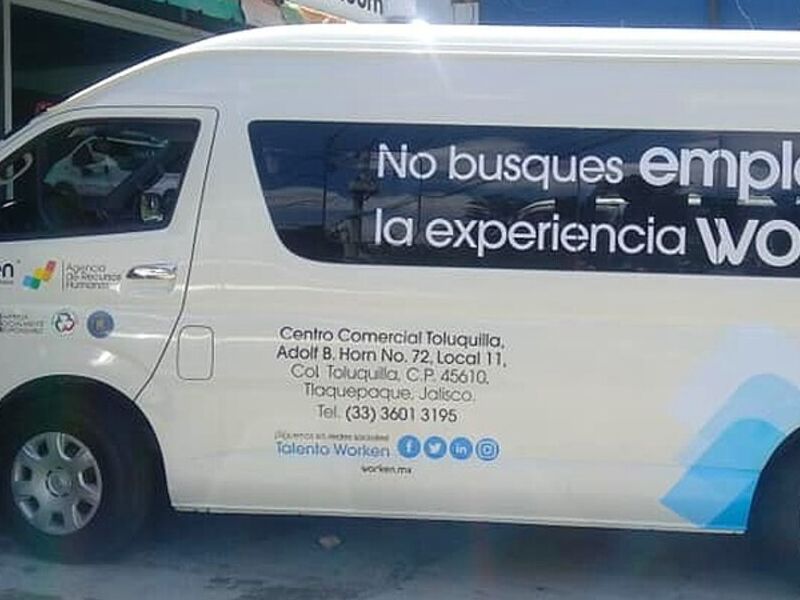 Rotulación vehicular México