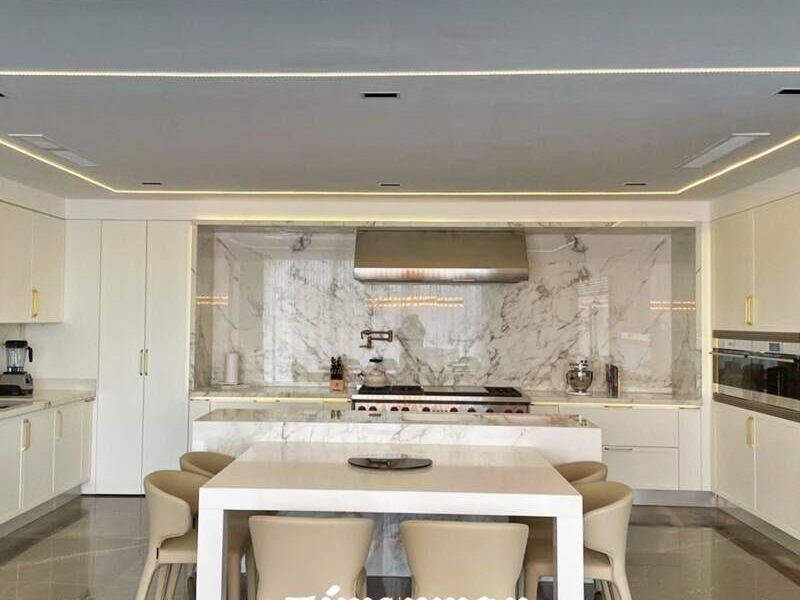 Diseño Cocina Mármol Culiacán