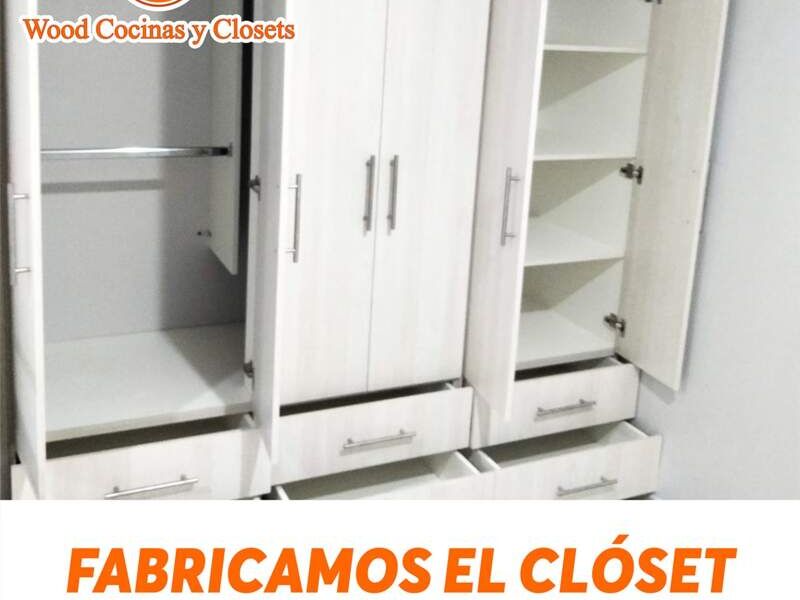 Closet Ropero Varios Cajones Blanco Culiacán
