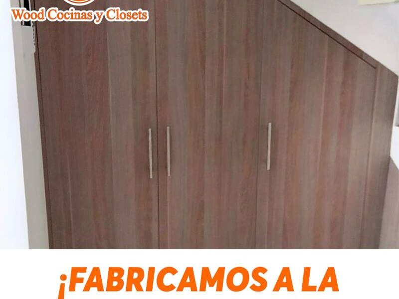 Closet Bajo Grada Madera Culiacán