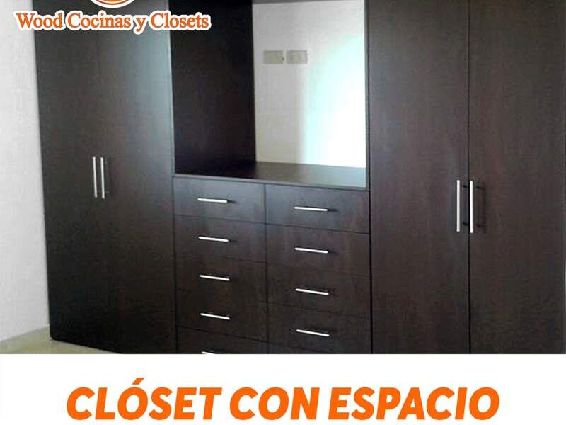 Closet Espacio Televisión Marrón Culiacán