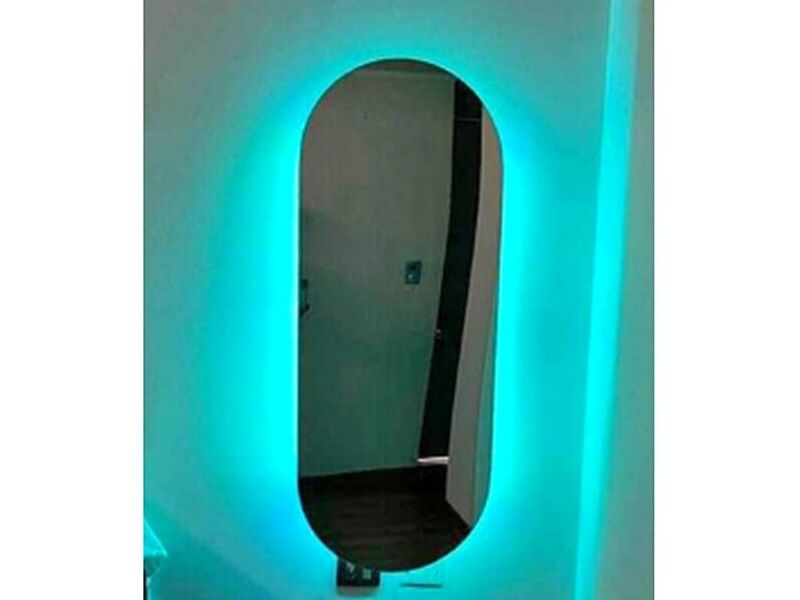 Espejo ovalado luz LED  México