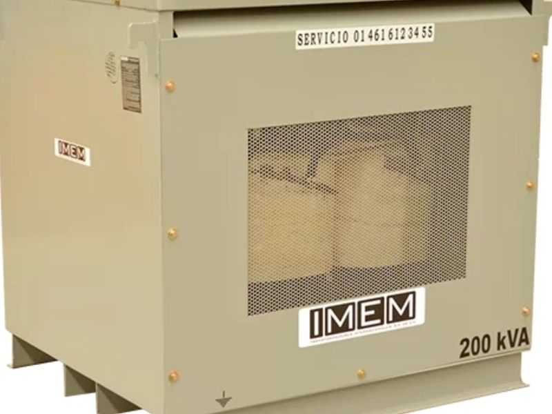 Transformador tipo seco IMEM México