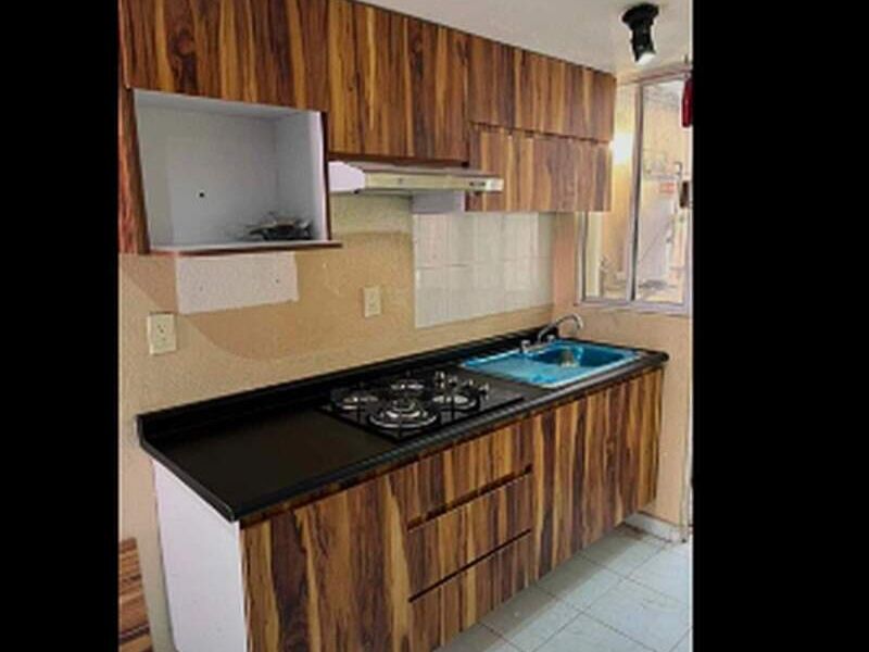 Cocina integral madera zebra Mexico