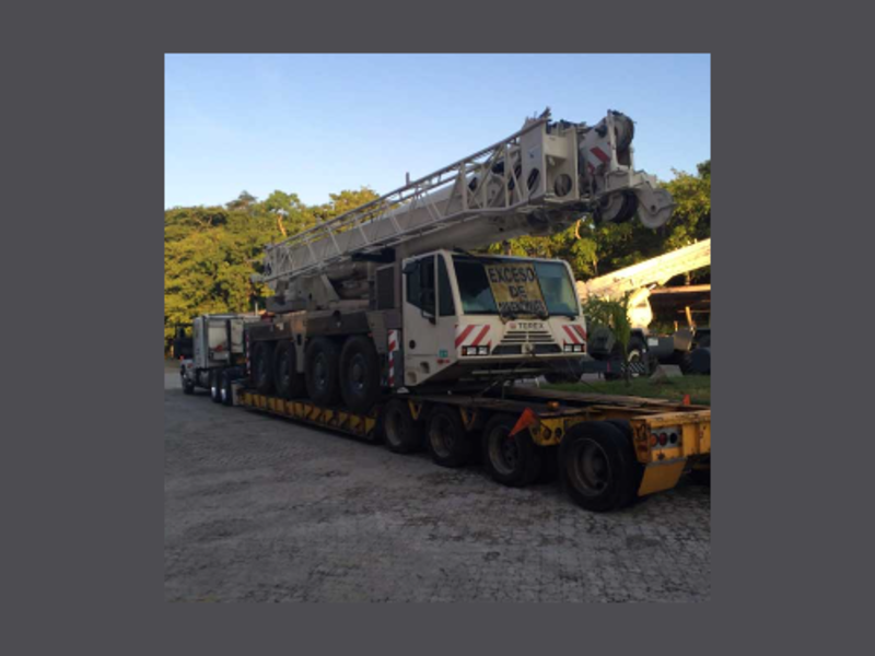 Gruas de maquinaria pesada Mexico