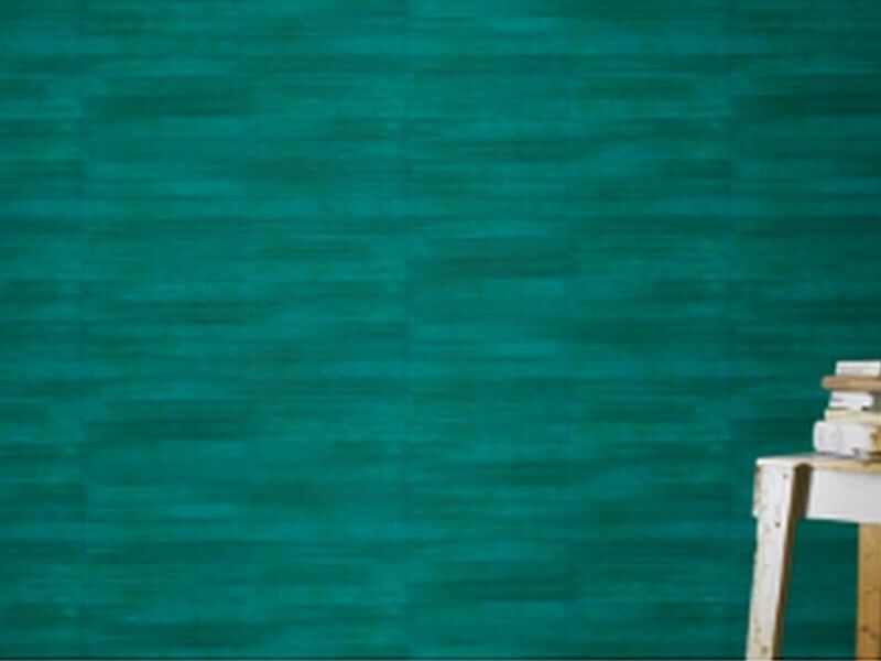 Papel tapiz diseño ladrillo turquesa México