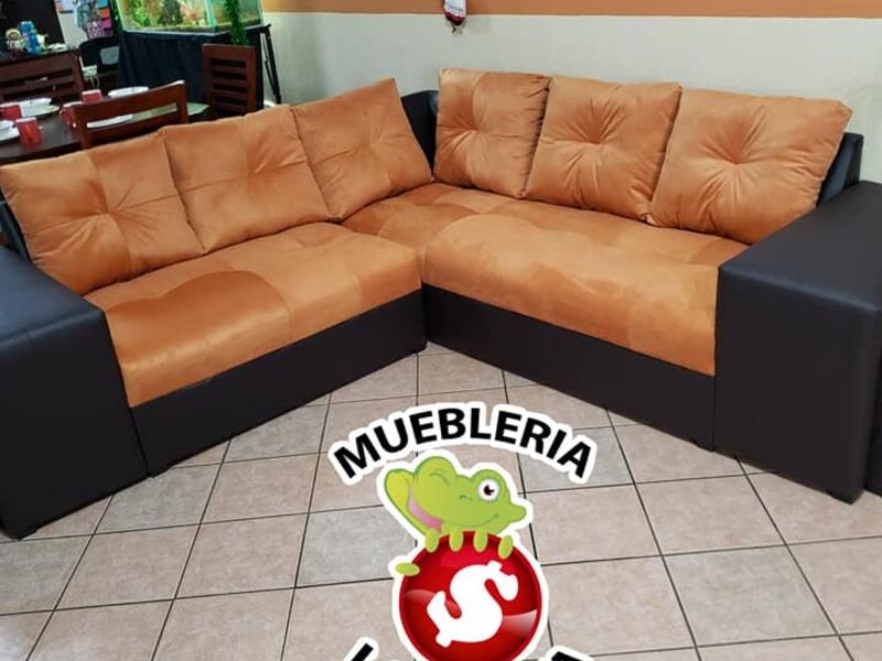 Sillón Modular Sala Naranja Tab