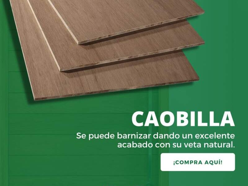 Tabla Madera Caobilla Tab