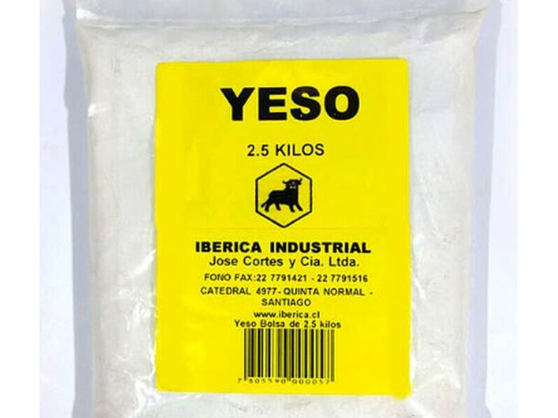 Yeso en polvo México 