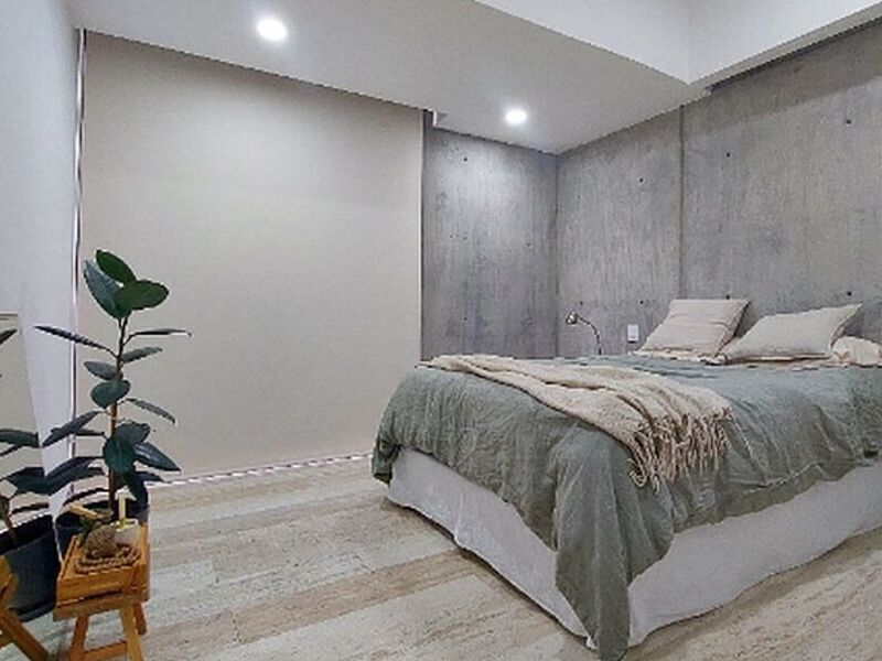 Cortina enrollable blanco Tulancingo