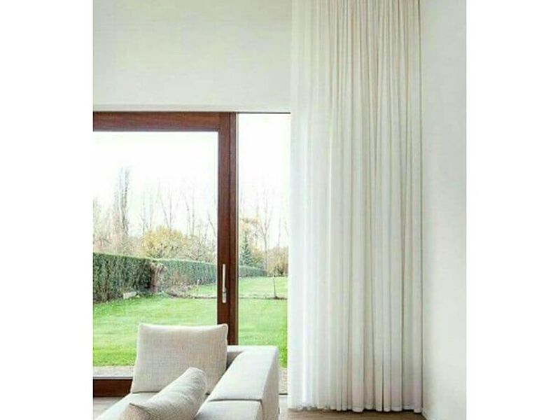 Cortina tradcional blanco Tulancingo