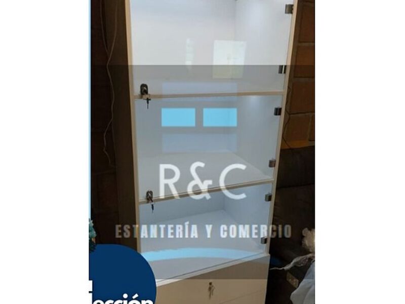 estantería cristal Querétaro