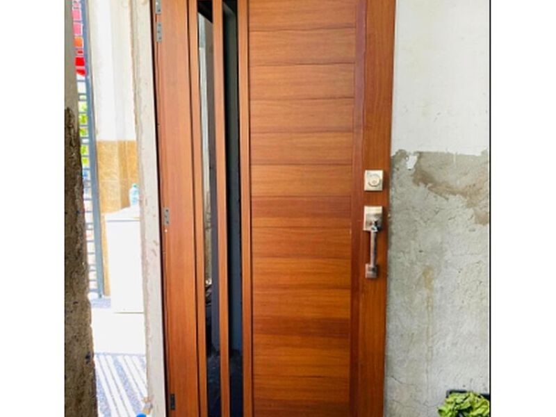 Puerta  madera Mexico 