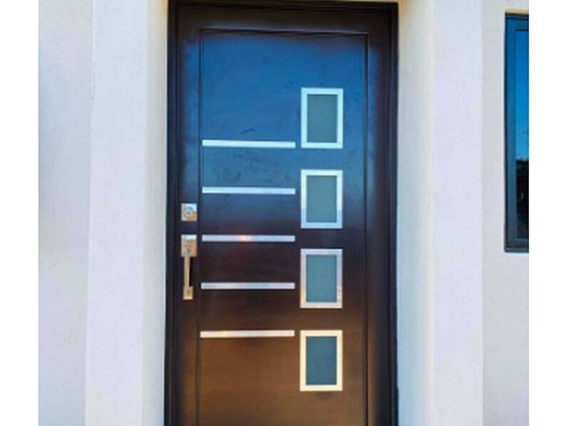 Puerta acero inox Mexico 