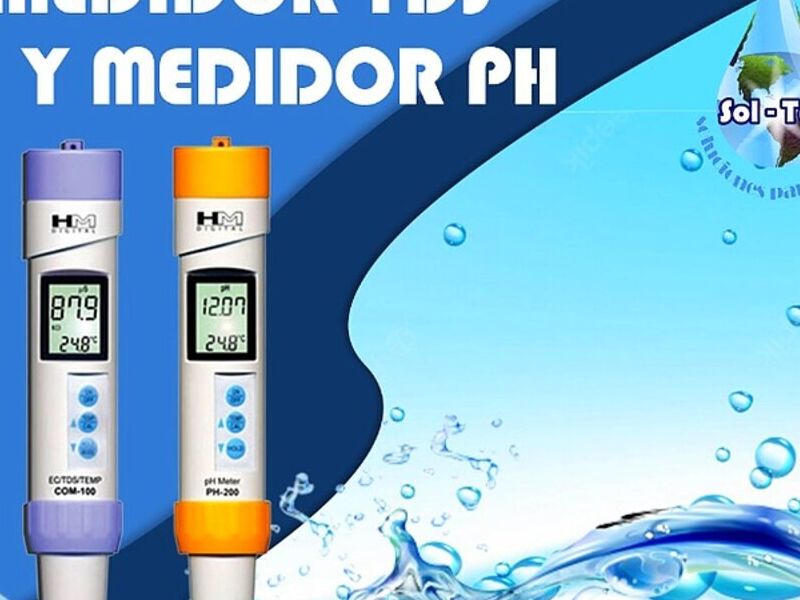 MEDIDOR TDS Y PH México