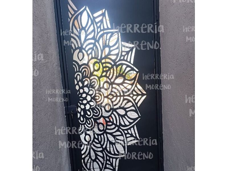 Puerta Metálica Moderna México