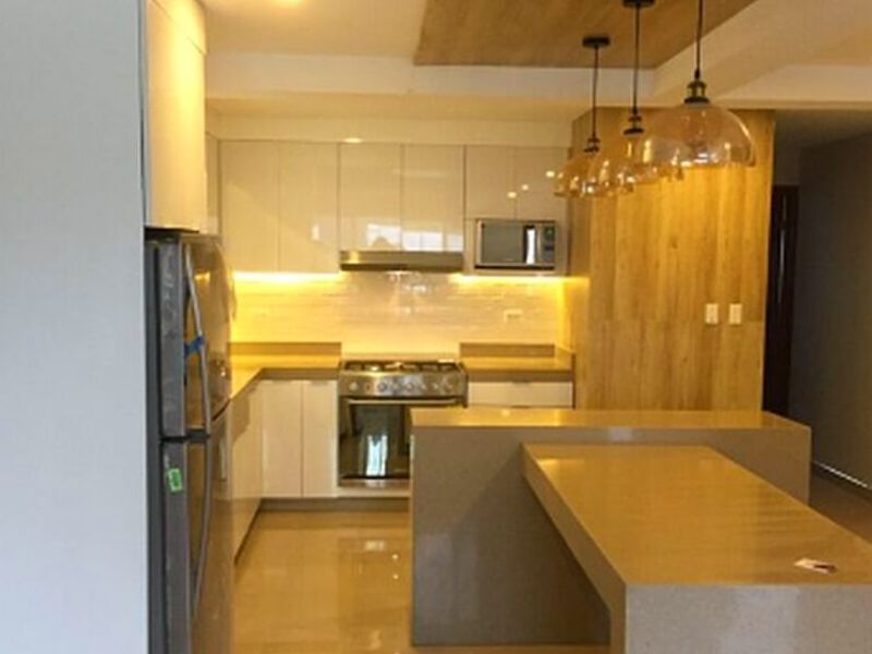 Diseño de cocina minimalista México