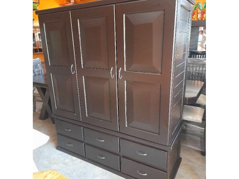 Closet negro madera