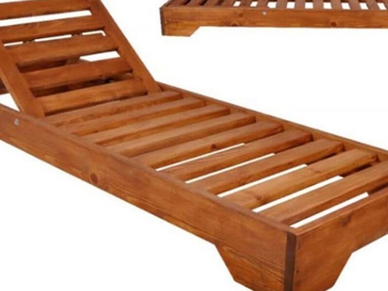 Base cama madera