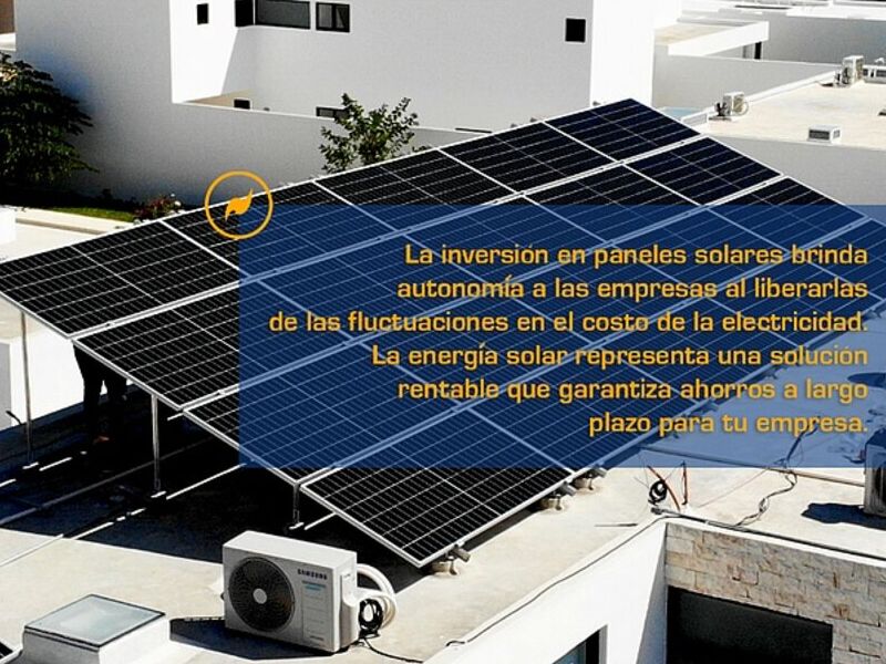 MiEnergía Panel solar industrial-Mérida