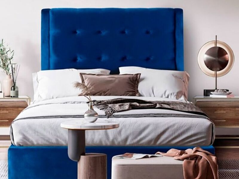 CAMA MATRIMONIAL KHALI AZUL