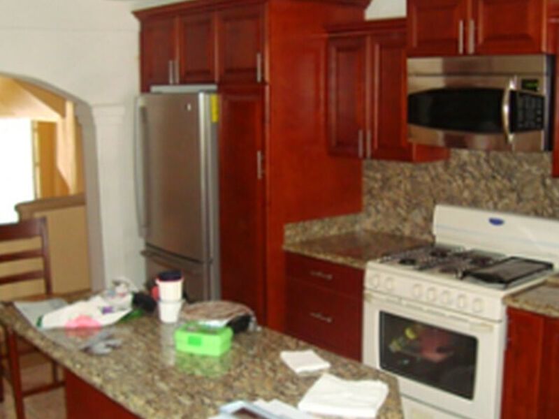 Granito cocina isla flotante México