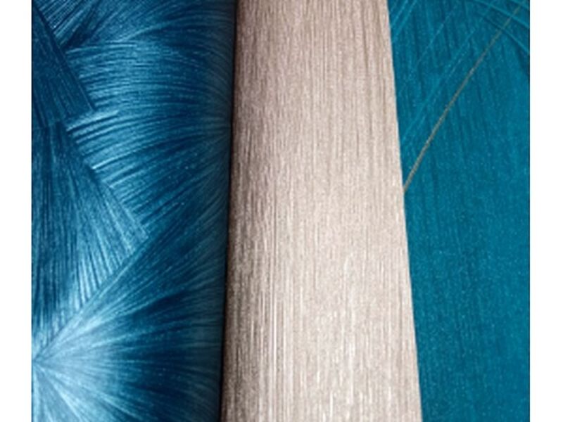 Papel tapiz tela azul México