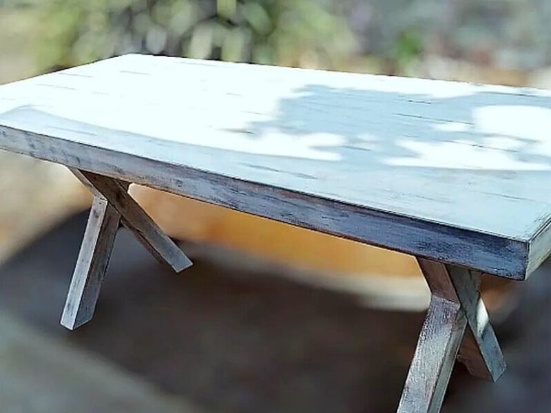 Mesa vintage para el exterior  México
