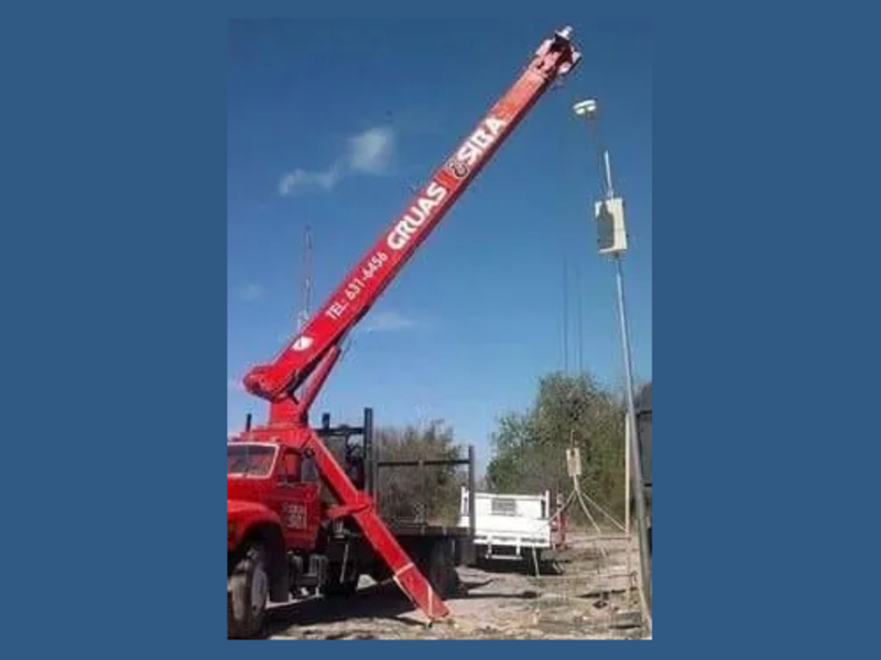 Gruas para maniobras Mexico
