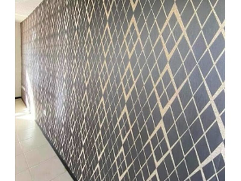 Papel tapiz rombos lineales México