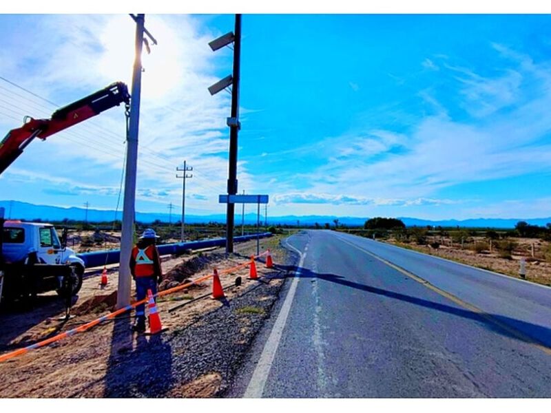 INSTALACION DE POSTE DE CONCRETO GUADALUPE