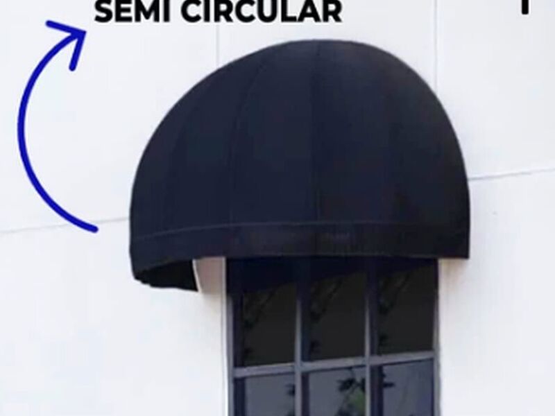 Toldo semi-circular México